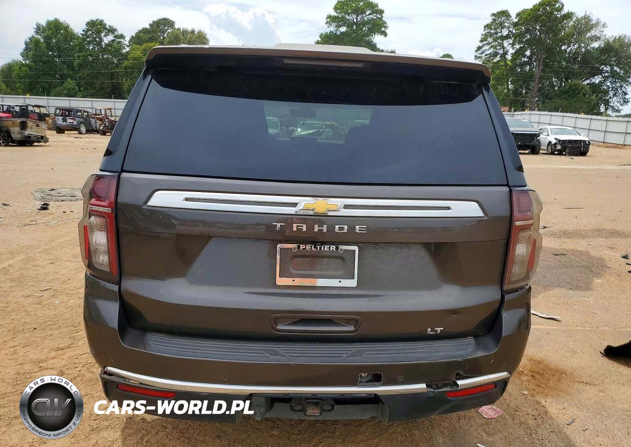 2021 Chevrolet Tahoe K1500 Lt VIN:1GNSKNKD7MR215626 - 6