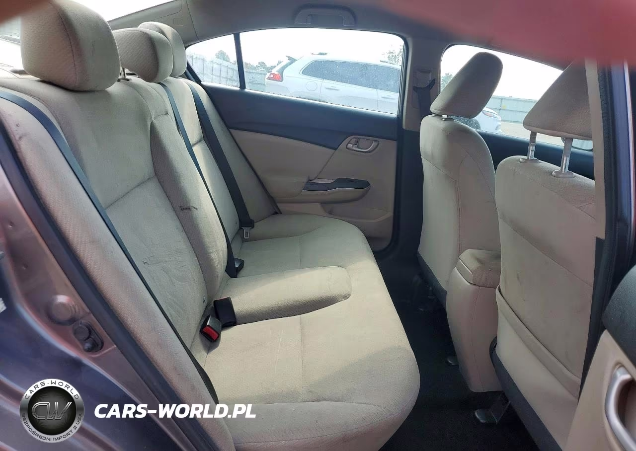 2013 Honda Civic Lx VIN:19XFB2F50DE295603 - 10