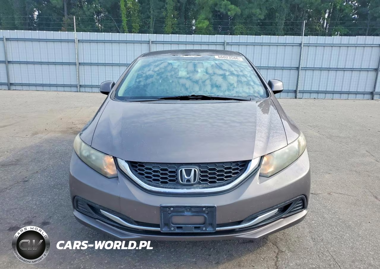 2013 Honda Civic Lx VIN:19XFB2F50DE295603 - 5