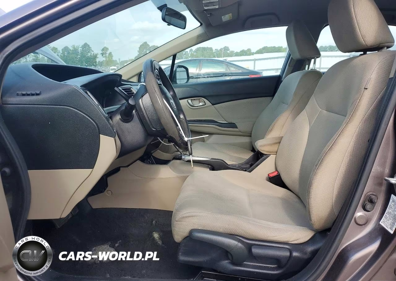 2013 Honda Civic Lx VIN:19XFB2F50DE295603 - 7