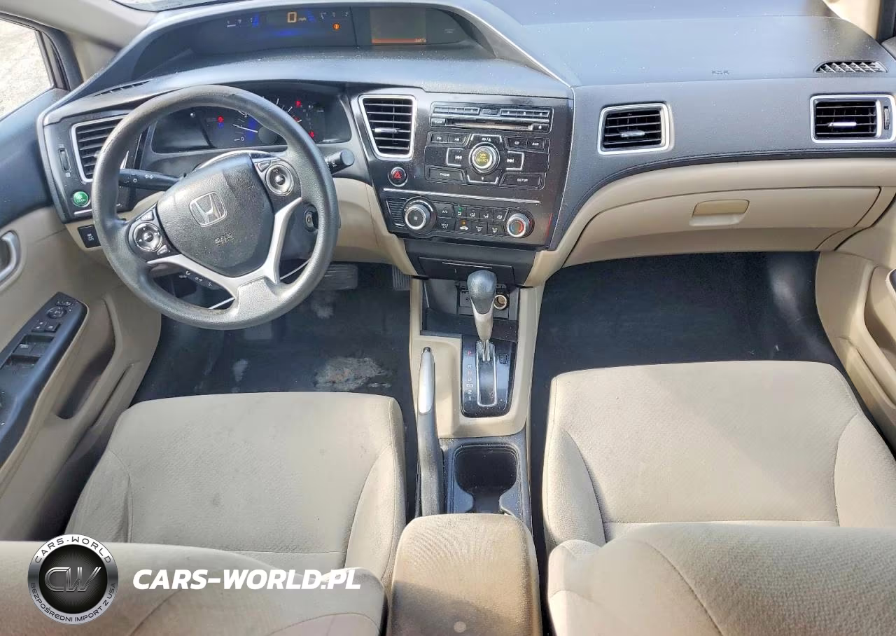 2013 Honda Civic Lx VIN:19XFB2F50DE295603 - 8