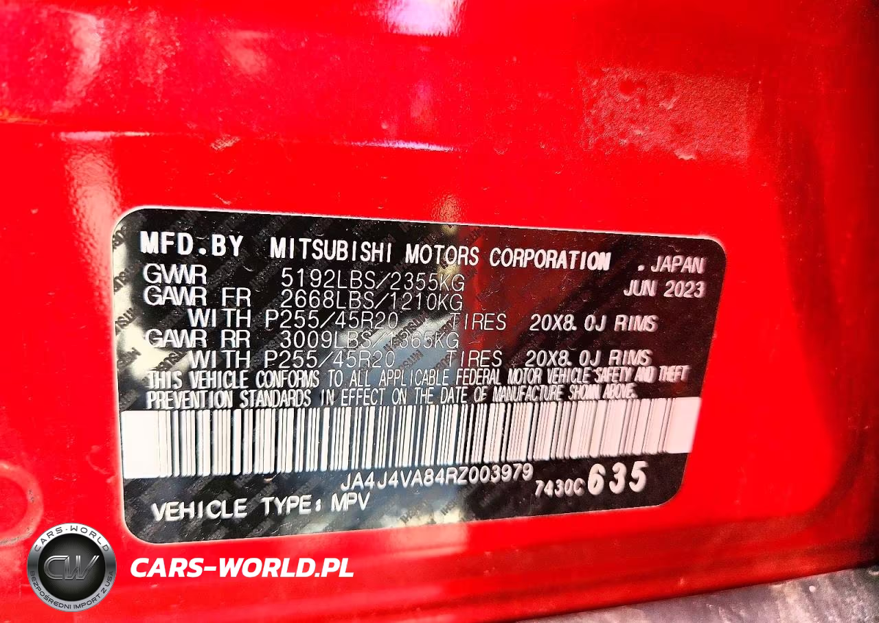 2024 Mitsubishi Outlander Se VIN:JA4J4VA84RZ003979 - 13