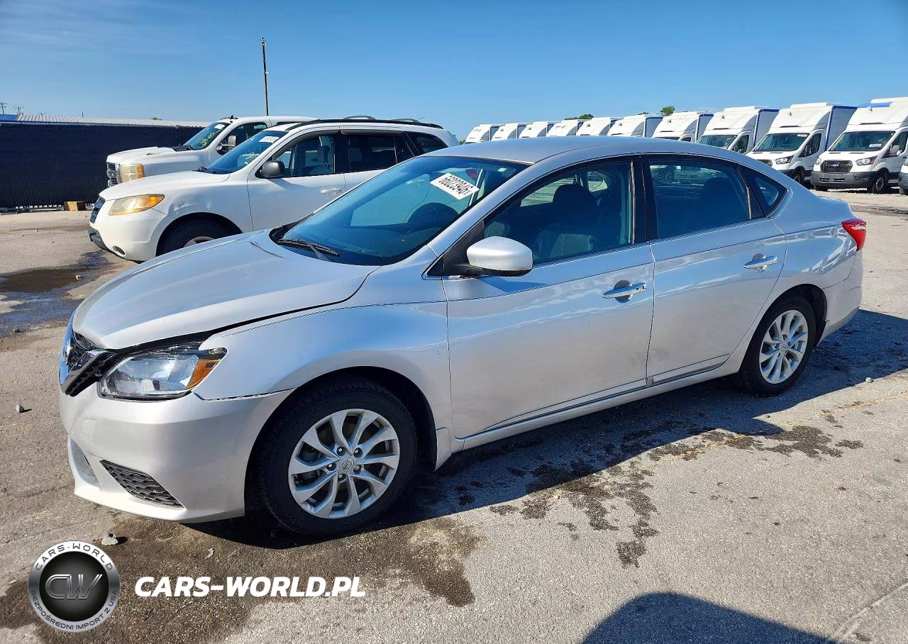 2018 Nissan Sentra Sv VIN:3N1AB7AP0JL659612 - 1
