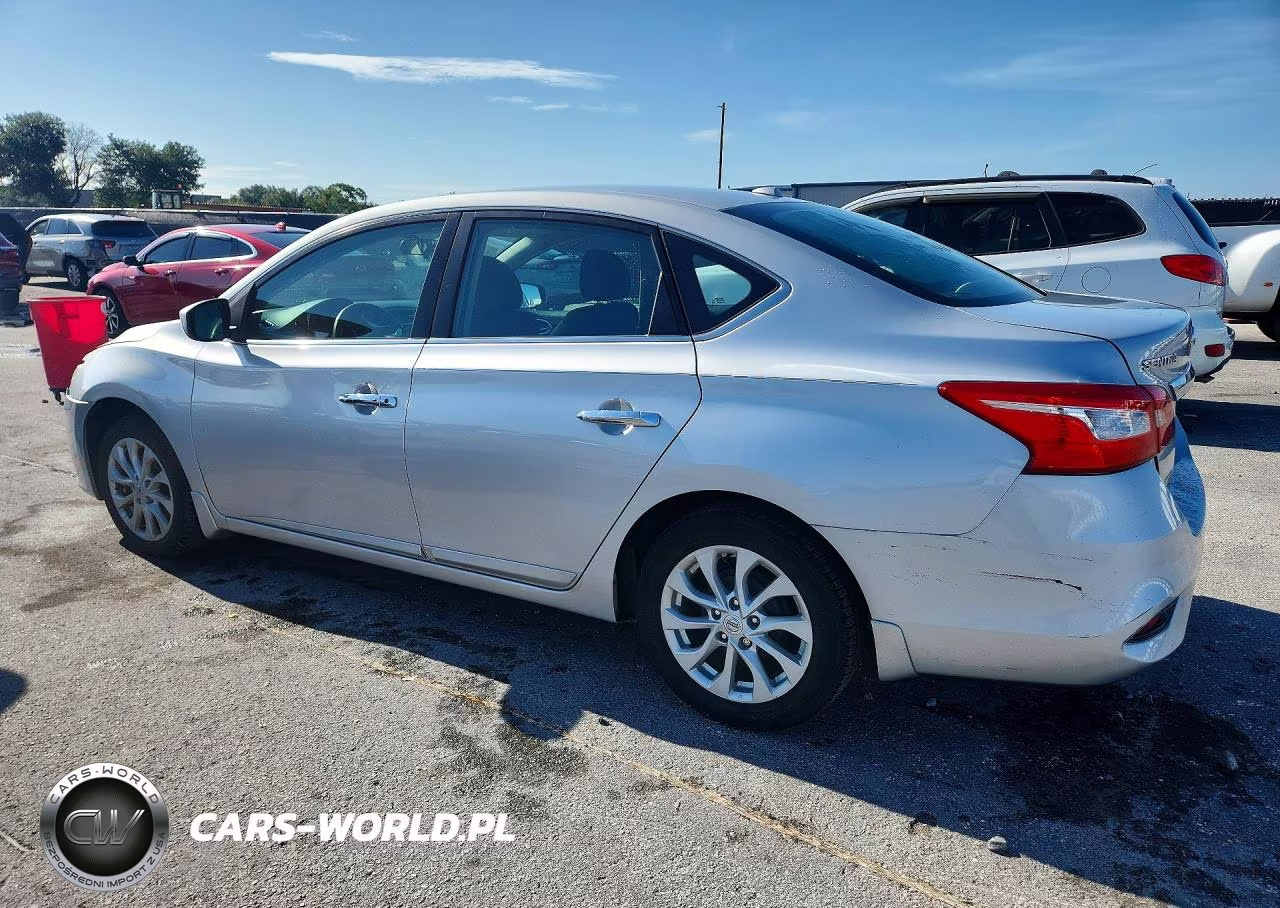 2018 Nissan Sentra Sv VIN:3N1AB7AP0JL659612 - 2