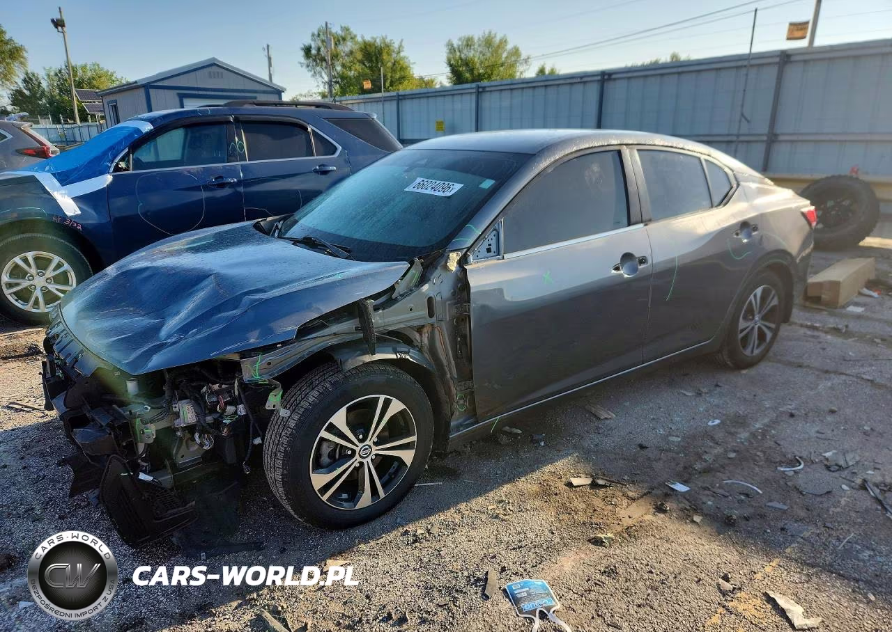 2020 Nissan Sentra Sv VIN:3N1AB8CV1LY302396 - 1