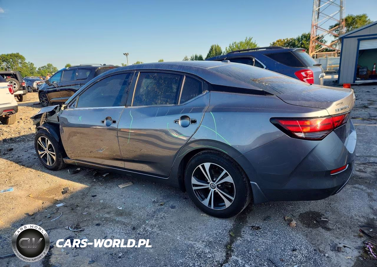2020 Nissan Sentra Sv VIN:3N1AB8CV1LY302396 - 2