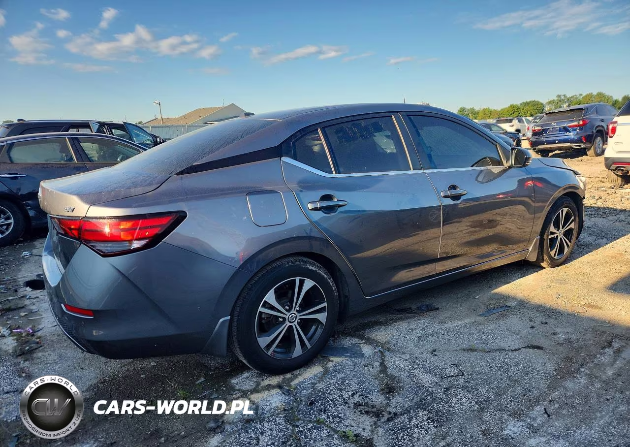 2020 Nissan Sentra Sv VIN:3N1AB8CV1LY302396 - 3