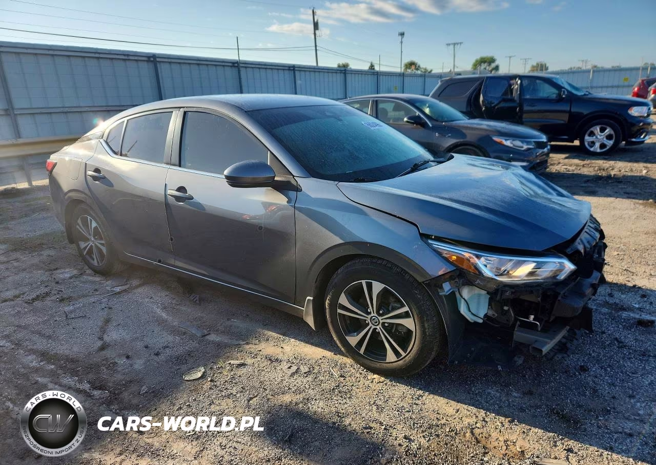 2020 Nissan Sentra Sv VIN:3N1AB8CV1LY302396 - 4