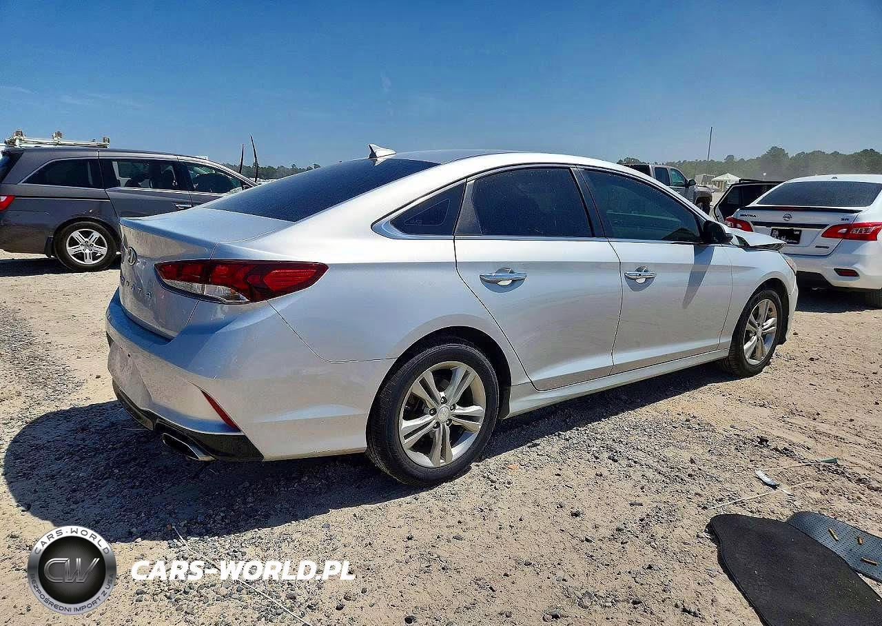 2019 Hyundai Sonata Sel VIN:5NPE34AF6KH792992 - 3