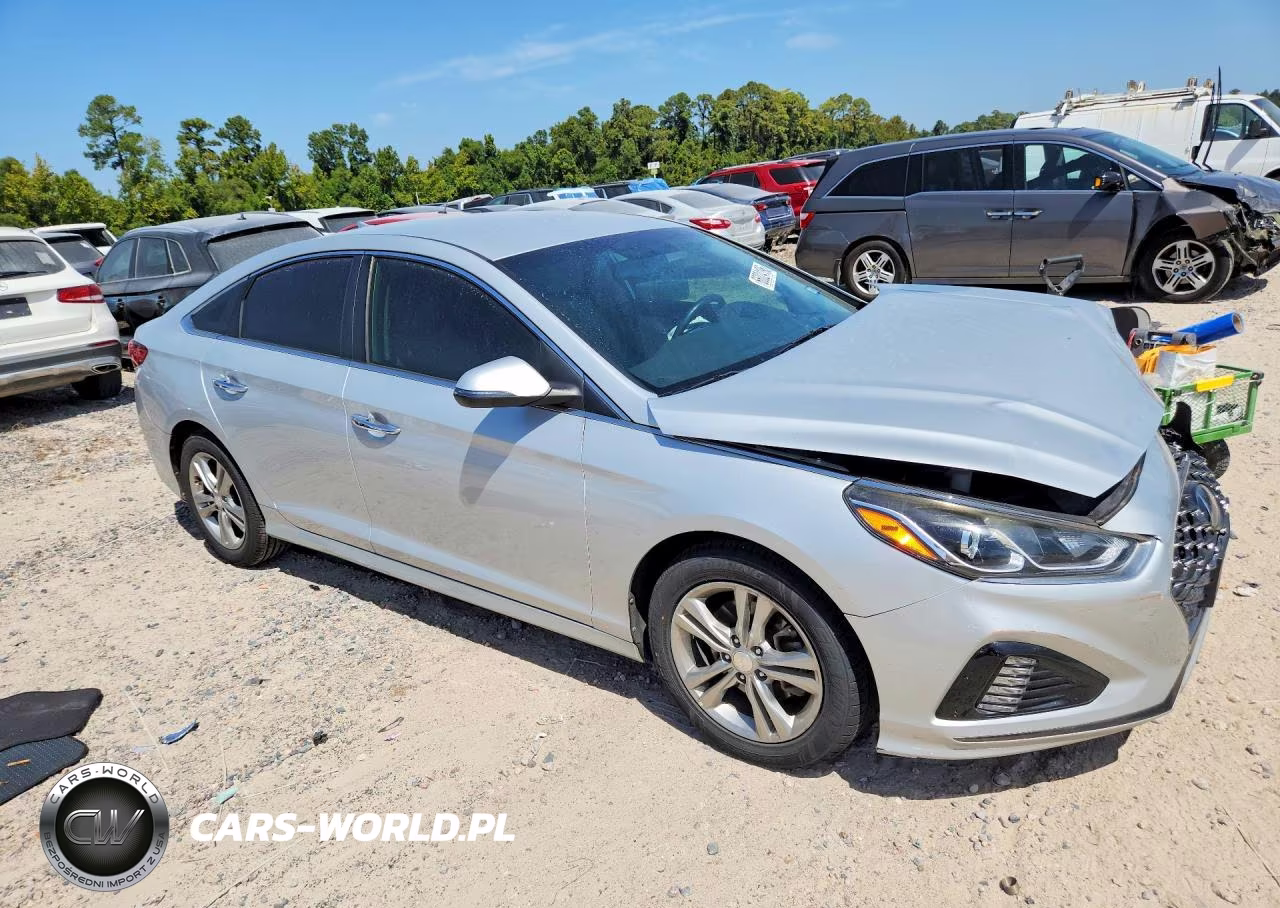 2019 Hyundai Sonata Sel VIN:5NPE34AF6KH792992 - 4