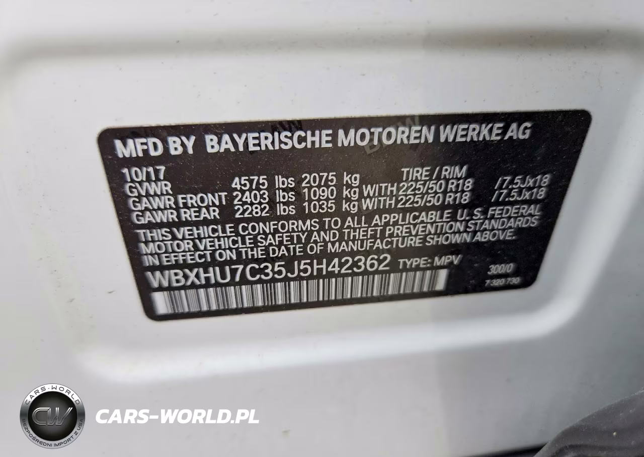 2018 BMW X1 Sdrive28I VIN:WBXHU7C35J5H42362 - 13