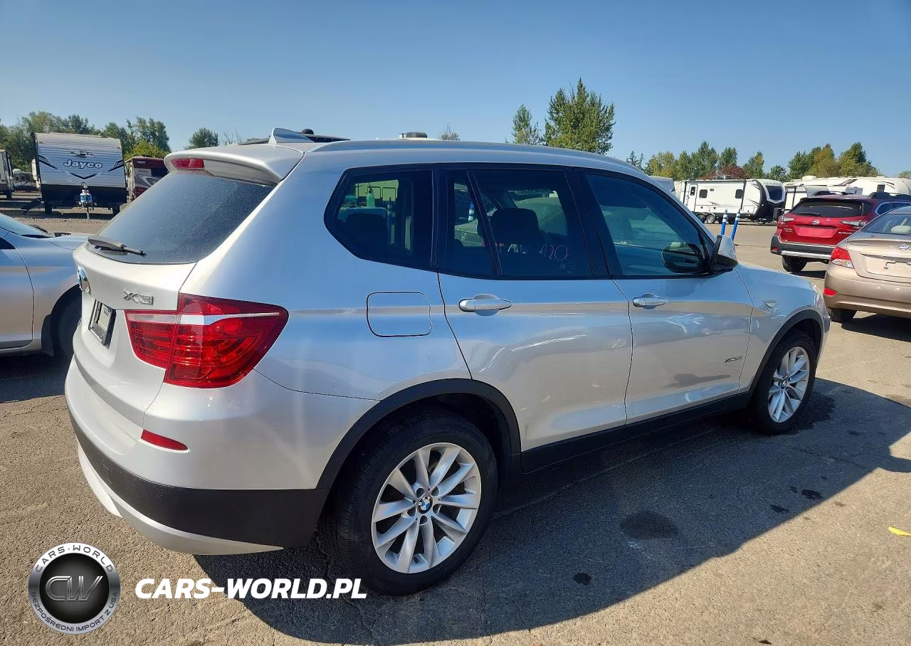 2014 BMW X3 xDrive28I VIN:5UXWX9C50E0D27573 - 3