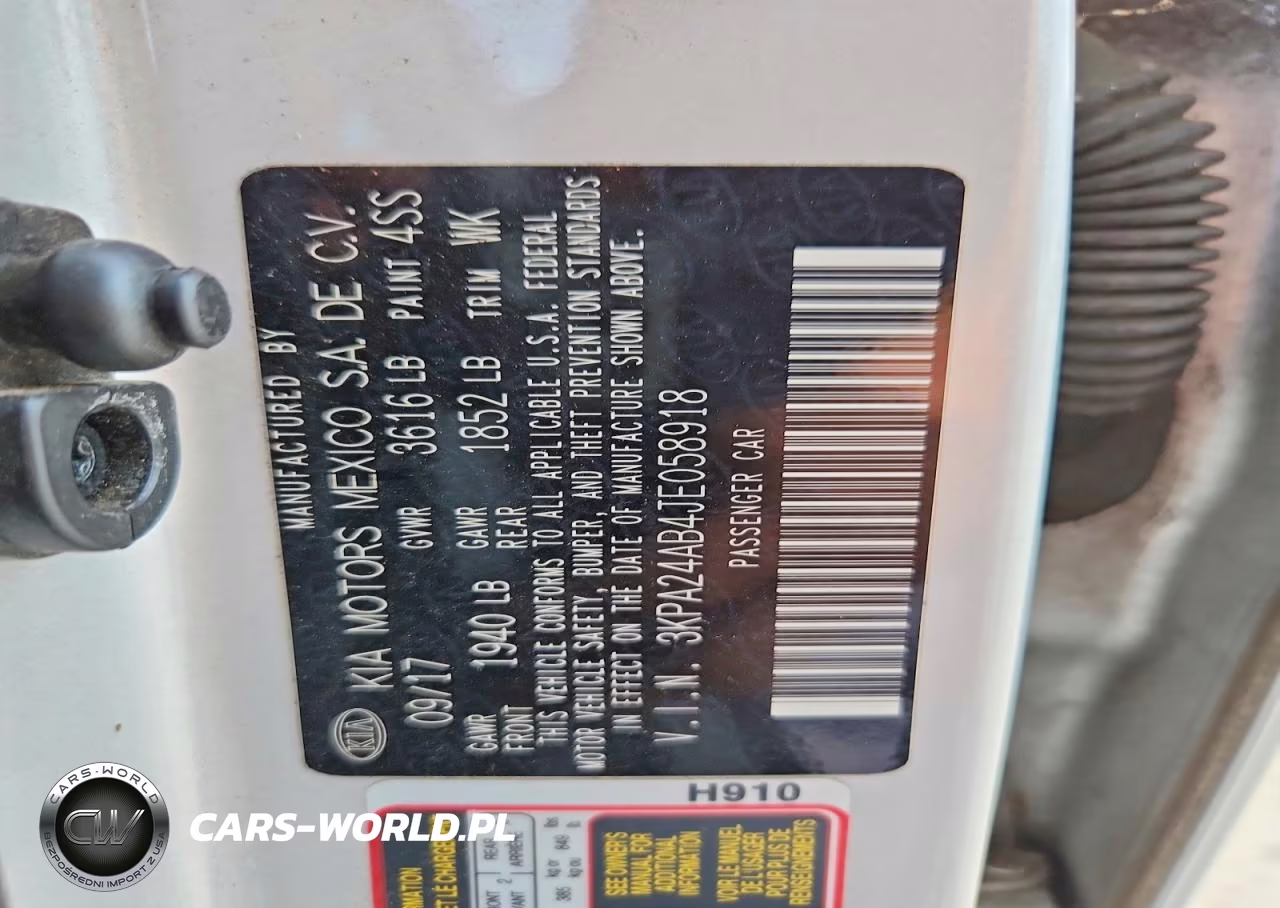 2018 Kia Rio S VIN:3KPA24AB4JE058918 - 12