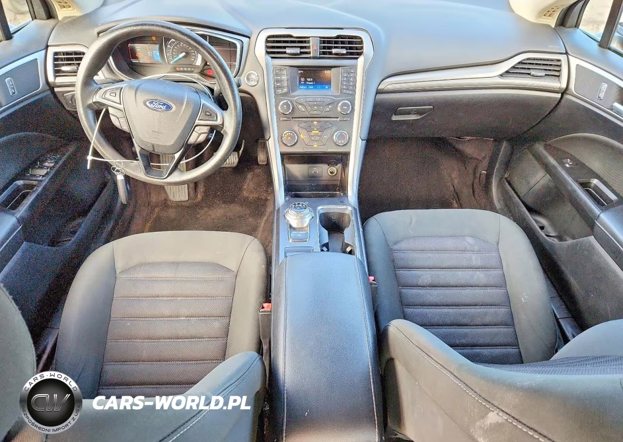 2017 Ford Fusion Se VIN:3FA6P0H71HR369846 - 8