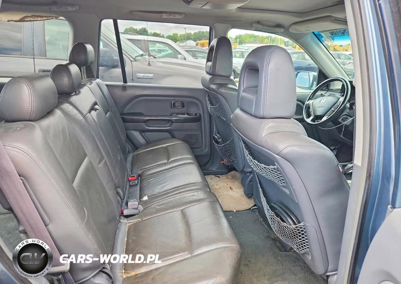 2005 Honda Pilot Exl VIN:2HKYF18655H545010 - 11