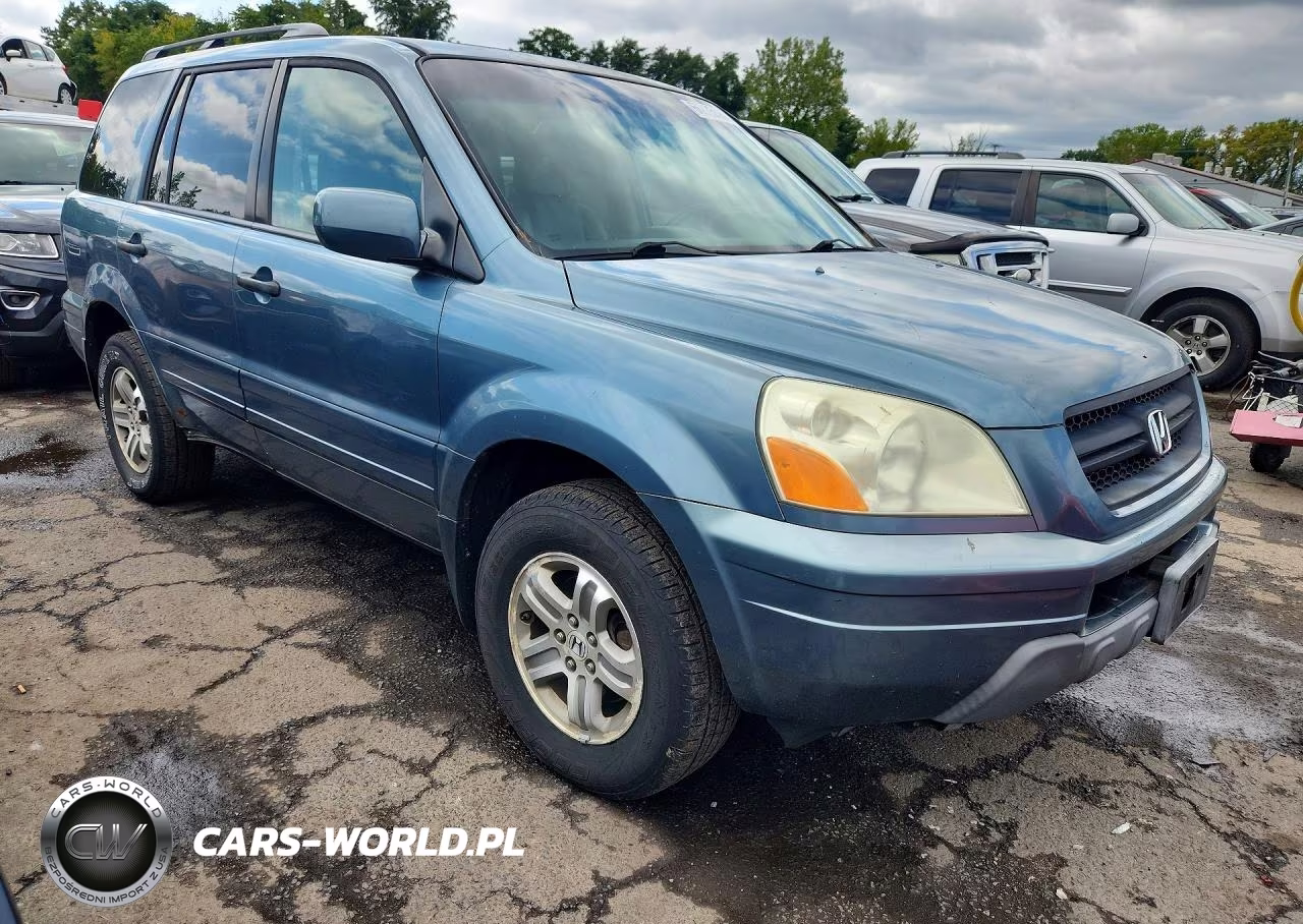 2005 Honda Pilot Exl VIN:2HKYF18655H545010 - 4