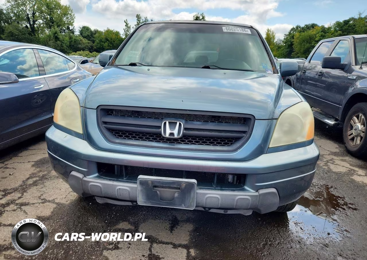2005 Honda Pilot Exl VIN:2HKYF18655H545010 - 5