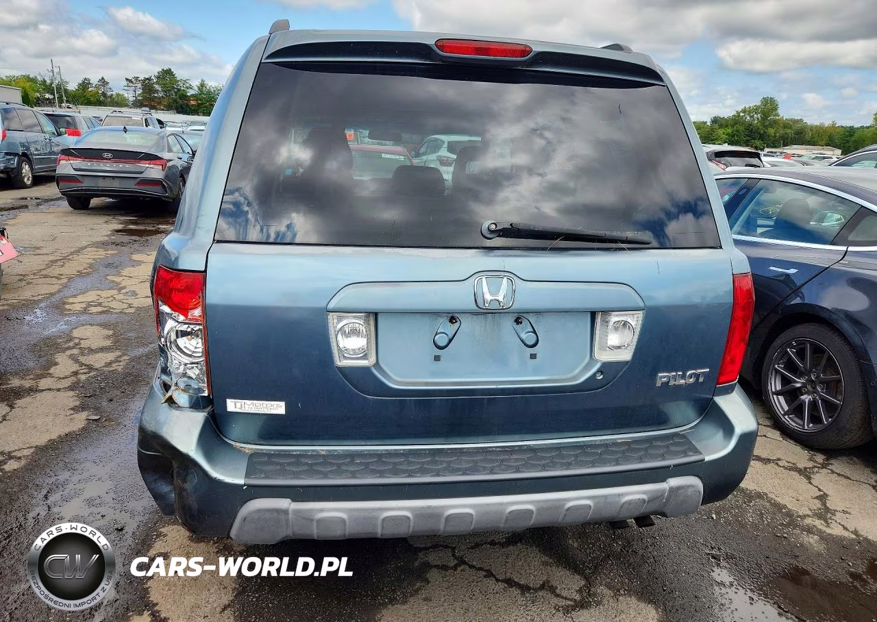 2005 Honda Pilot Exl VIN:2HKYF18655H545010 - 6