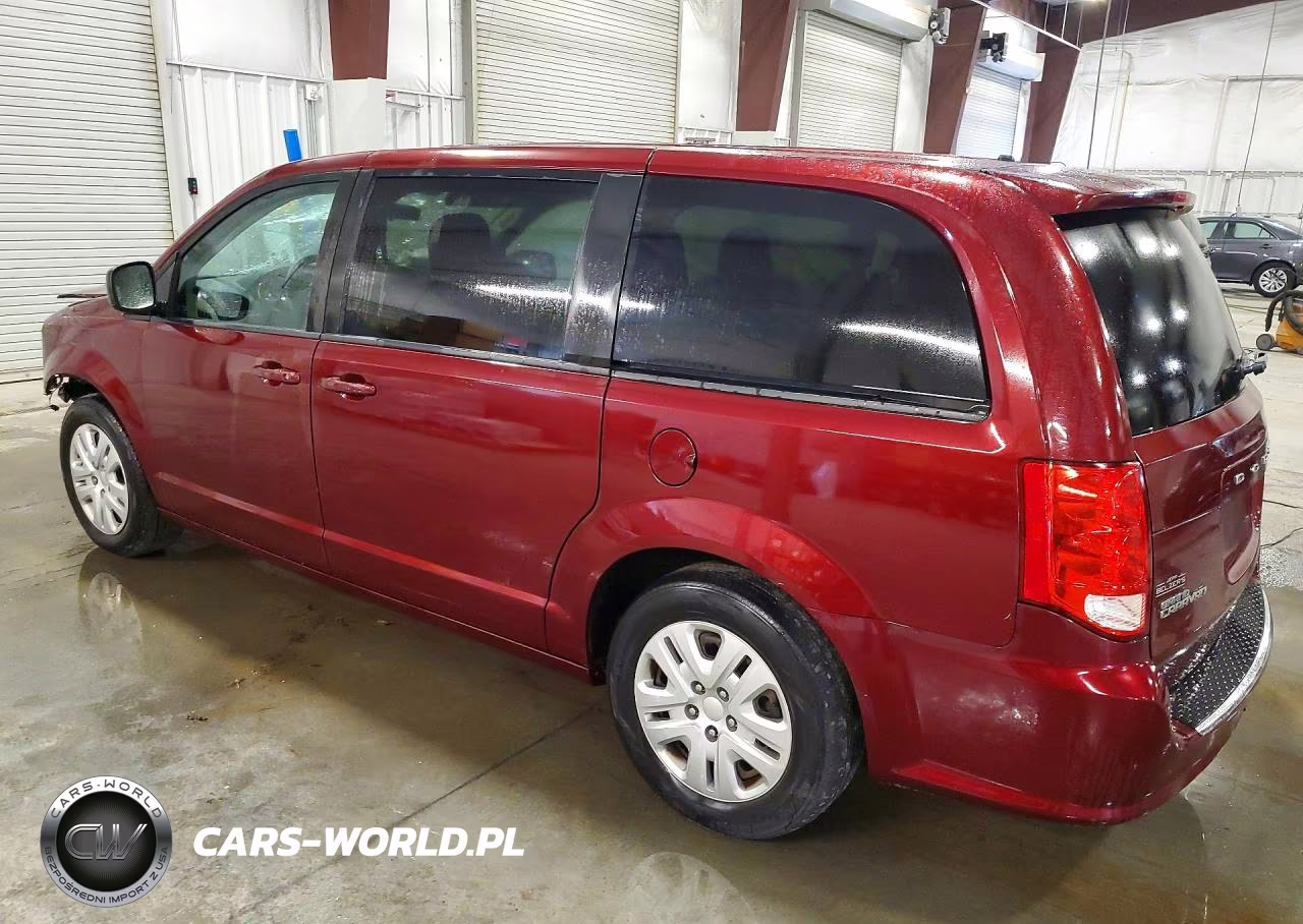 2018 Dodge Grand Caravan Se VIN:2C4RDGBG4JR166284 - 2