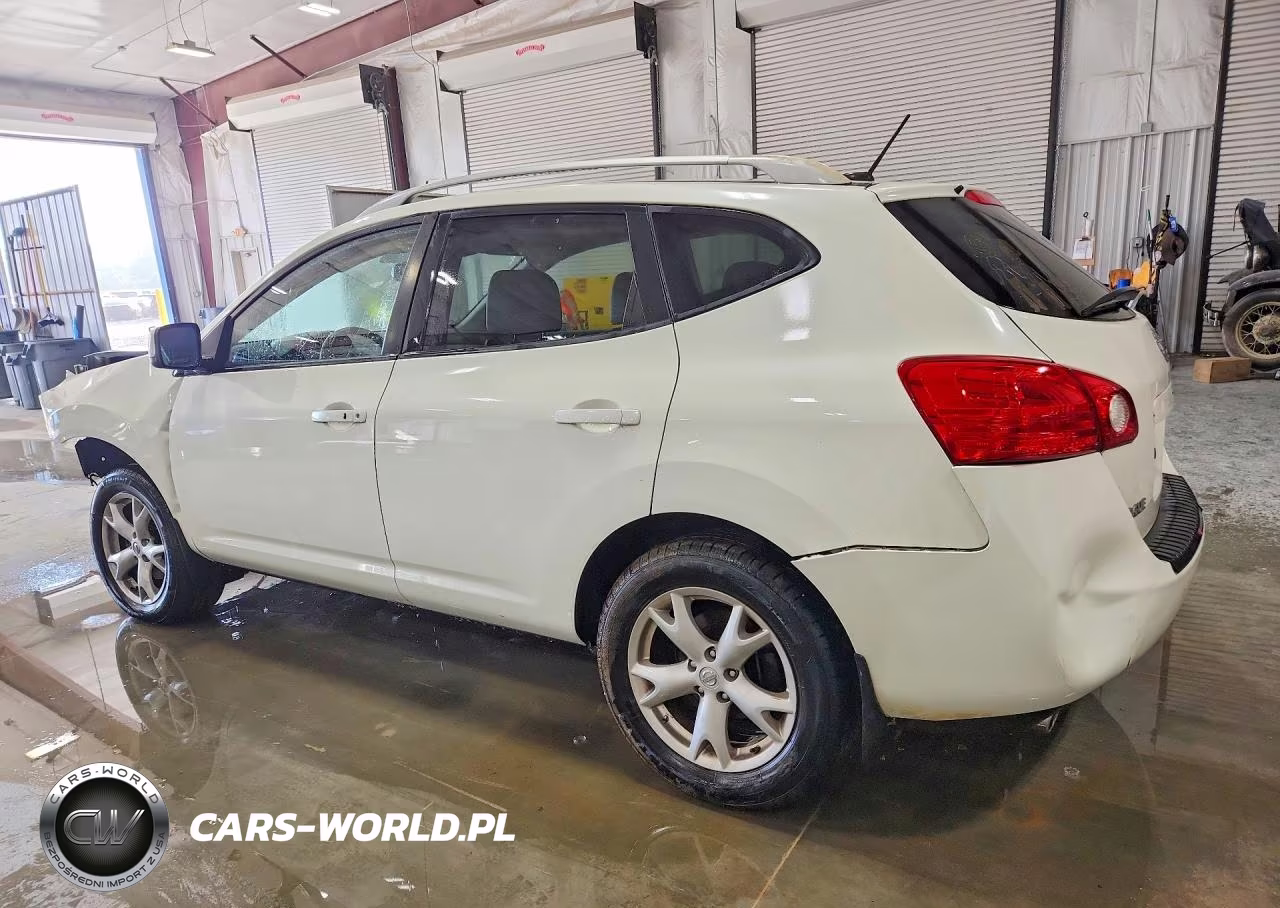 2008 Nissan Rogue Sl VIN:JN8AS58V28W132623 - 2