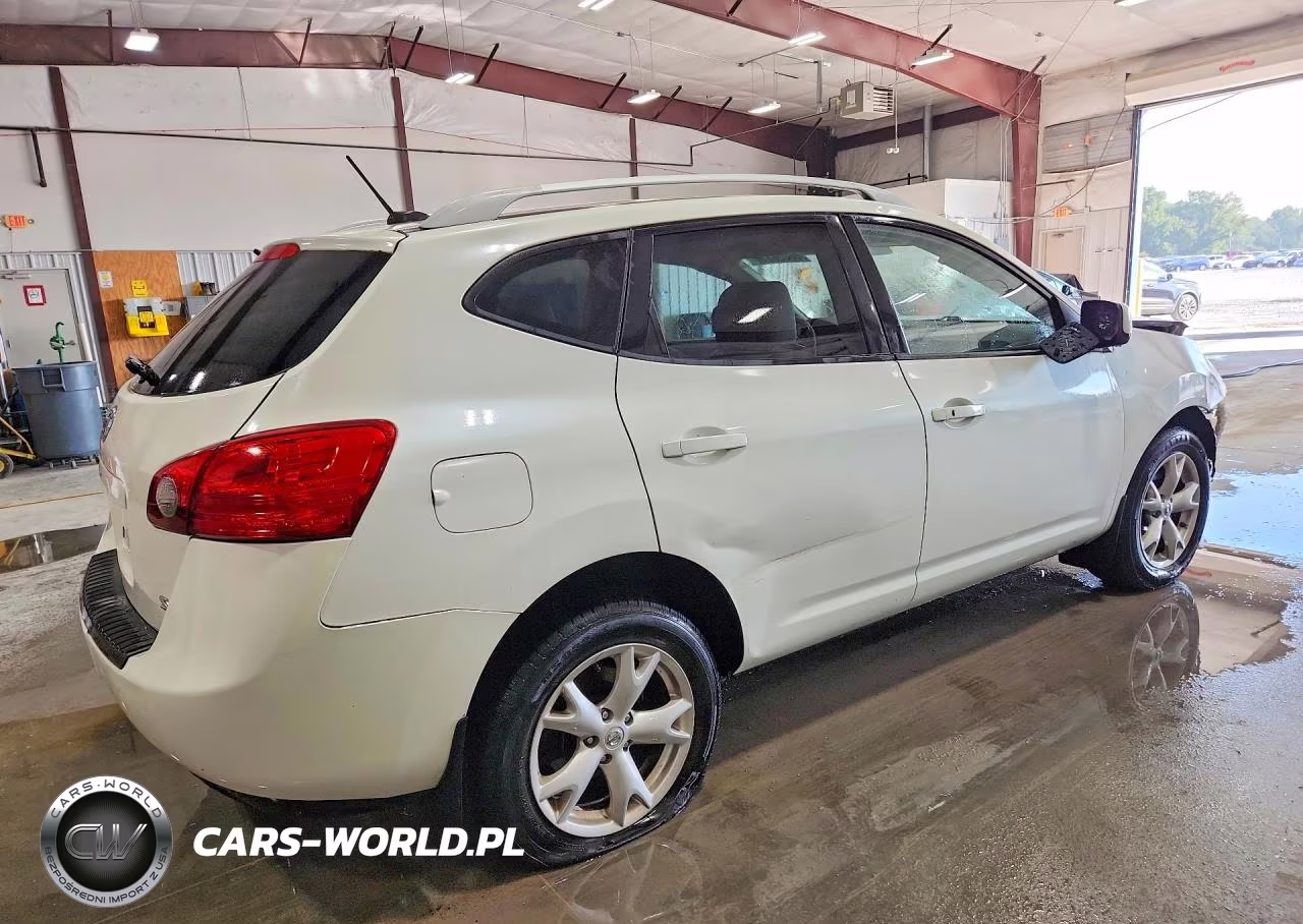 2008 Nissan Rogue Sl VIN:JN8AS58V28W132623 - 3