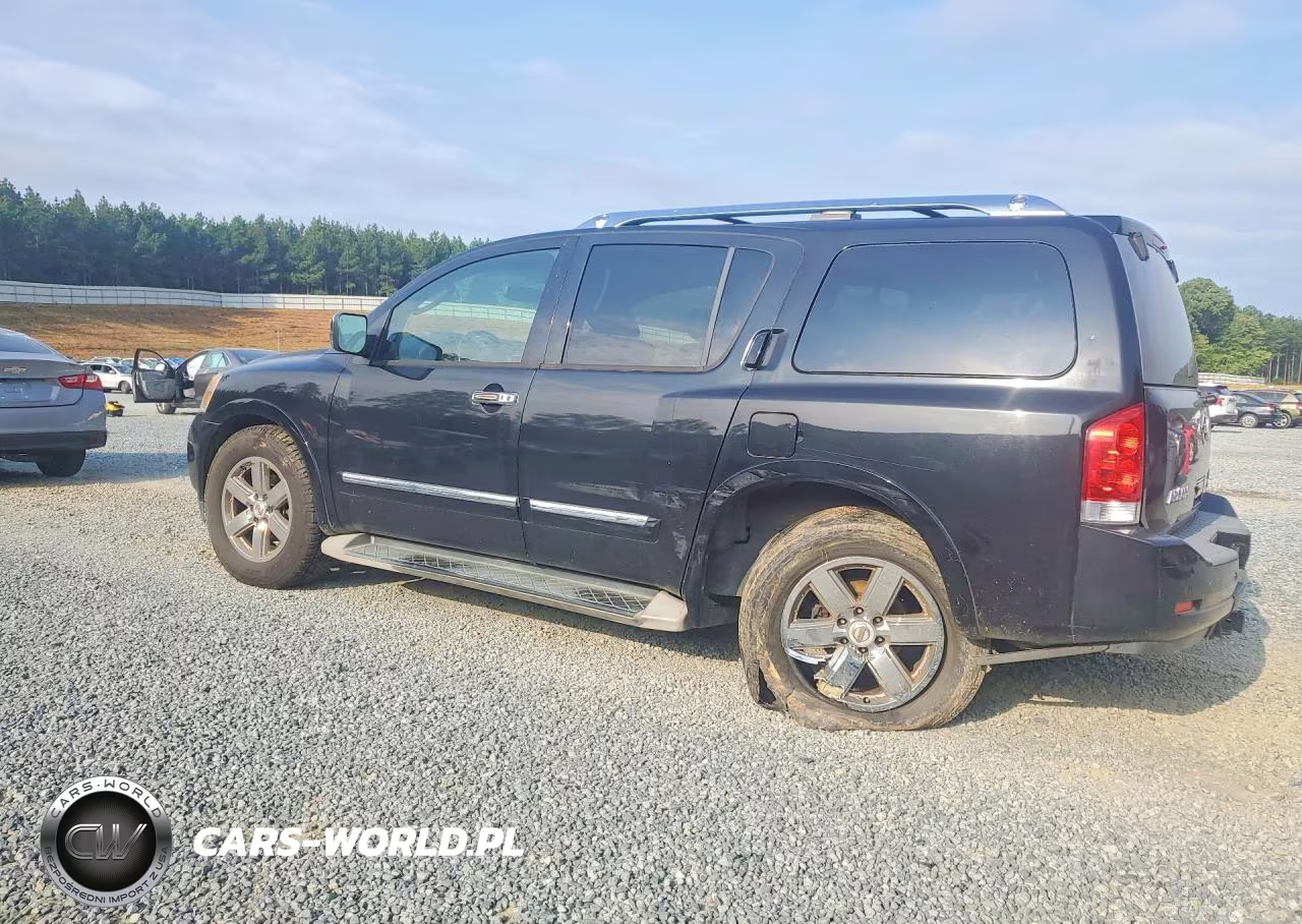 2010 Nissan Armada Se VIN:5N1BA0NDXAN604947 - 2