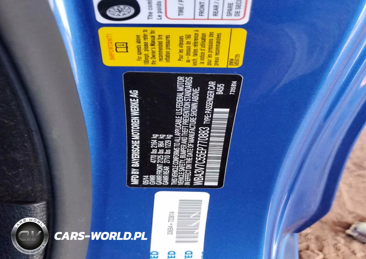 2014 BMW 428 I Sulev VIN:WBA3V7C55EP770883 - 12