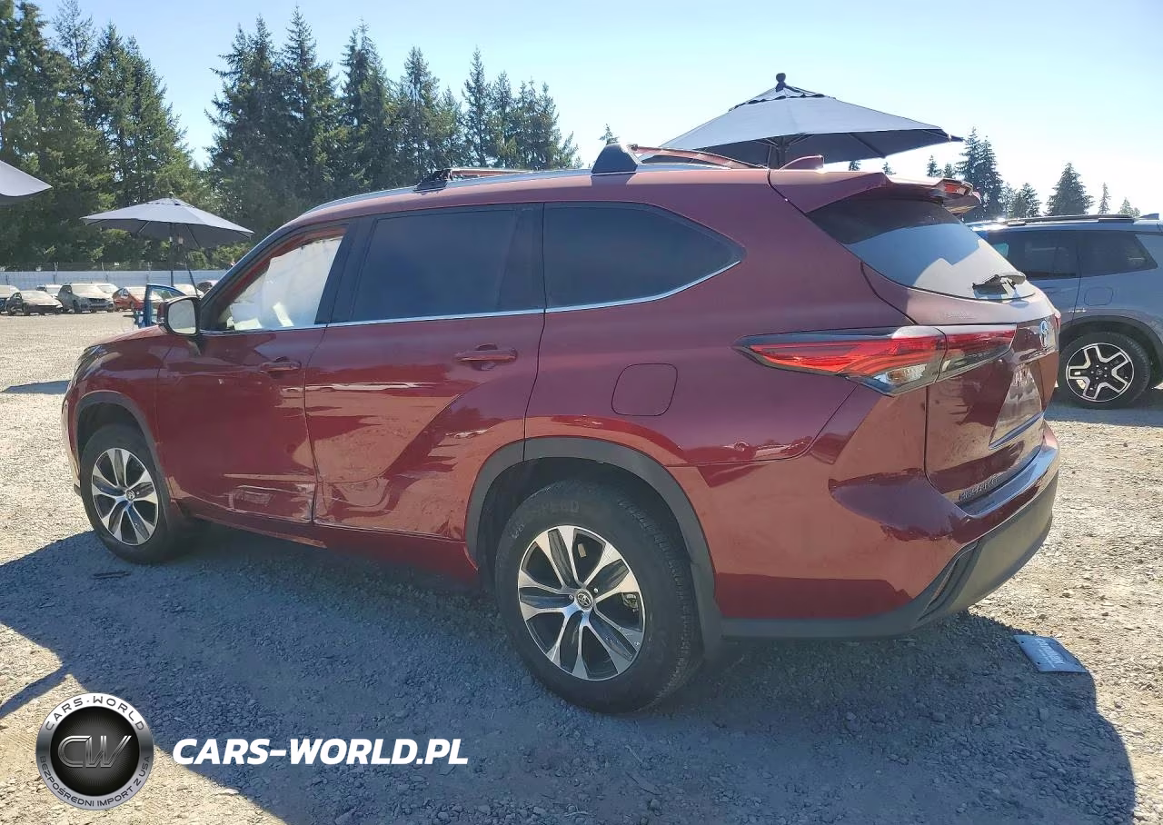 2022 Toyota Highlander Hybrid Xle VIN:5TDHARAH2NS513442 - 2