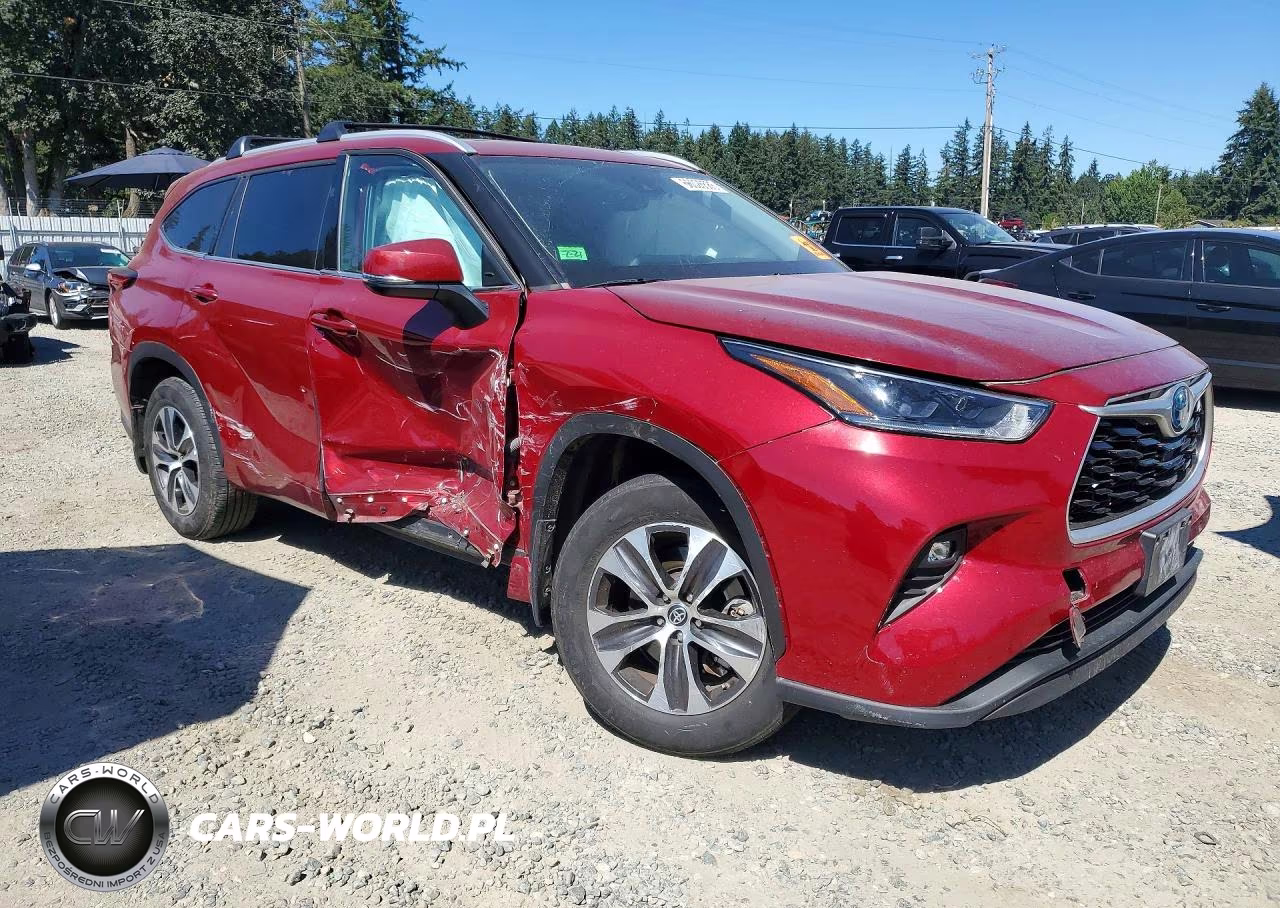 2022 Toyota Highlander Hybrid Xle VIN:5TDHARAH2NS513442 - 4