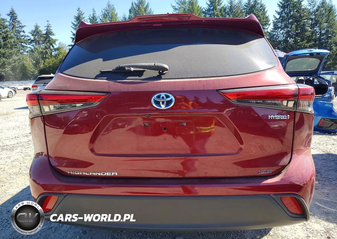 2022 Toyota Highlander Hybrid Xle VIN:5TDHARAH2NS513442 - 6