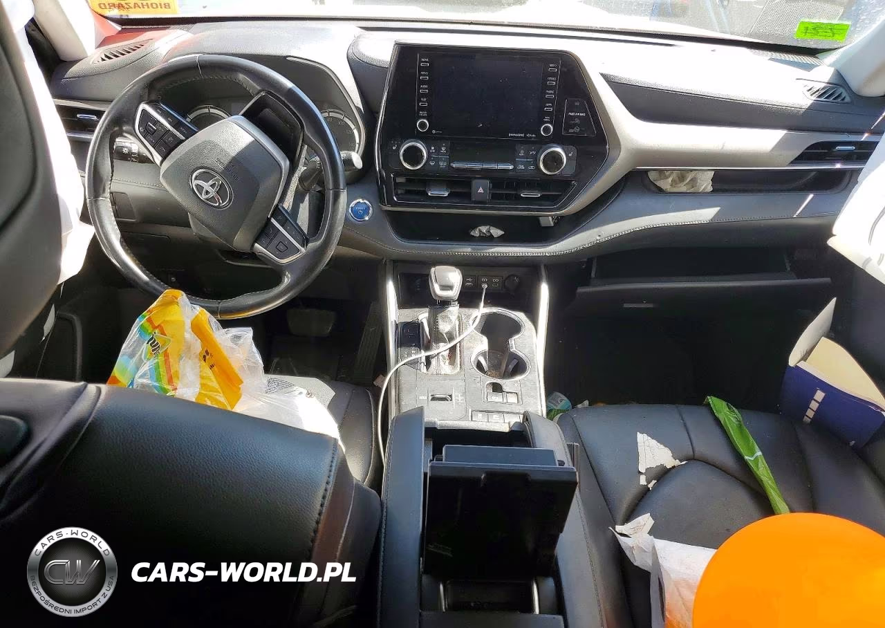 2022 Toyota Highlander Hybrid Xle VIN:5TDHARAH2NS513442 - 8