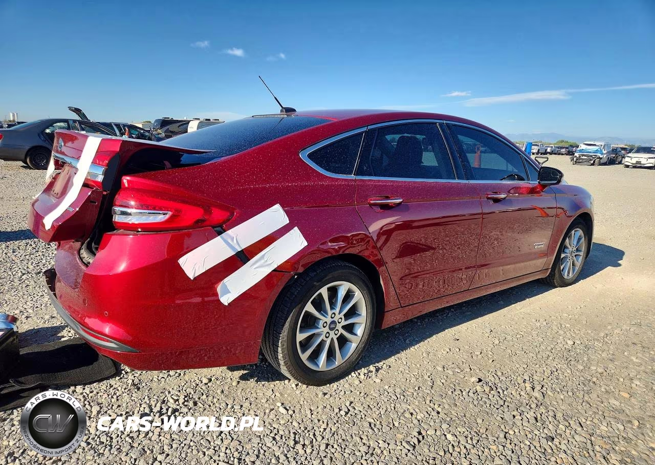 2017 Ford Fusion Se Phev VIN:3FA6P0PU2HR209465 - 3