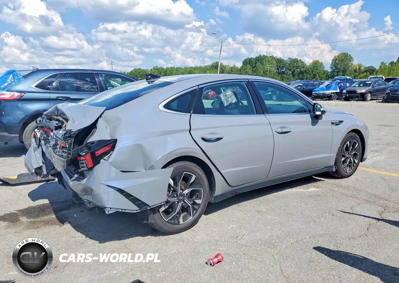 2024 Hyundai Sonata Sel VIN:KMHL64JA3RA382456 - 3