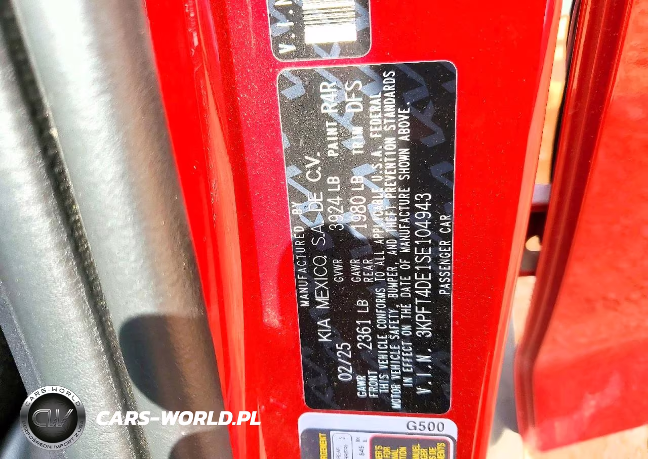 2025 Kia K4 Lxs VIN:3KPFT4DE1SE104943 - 13