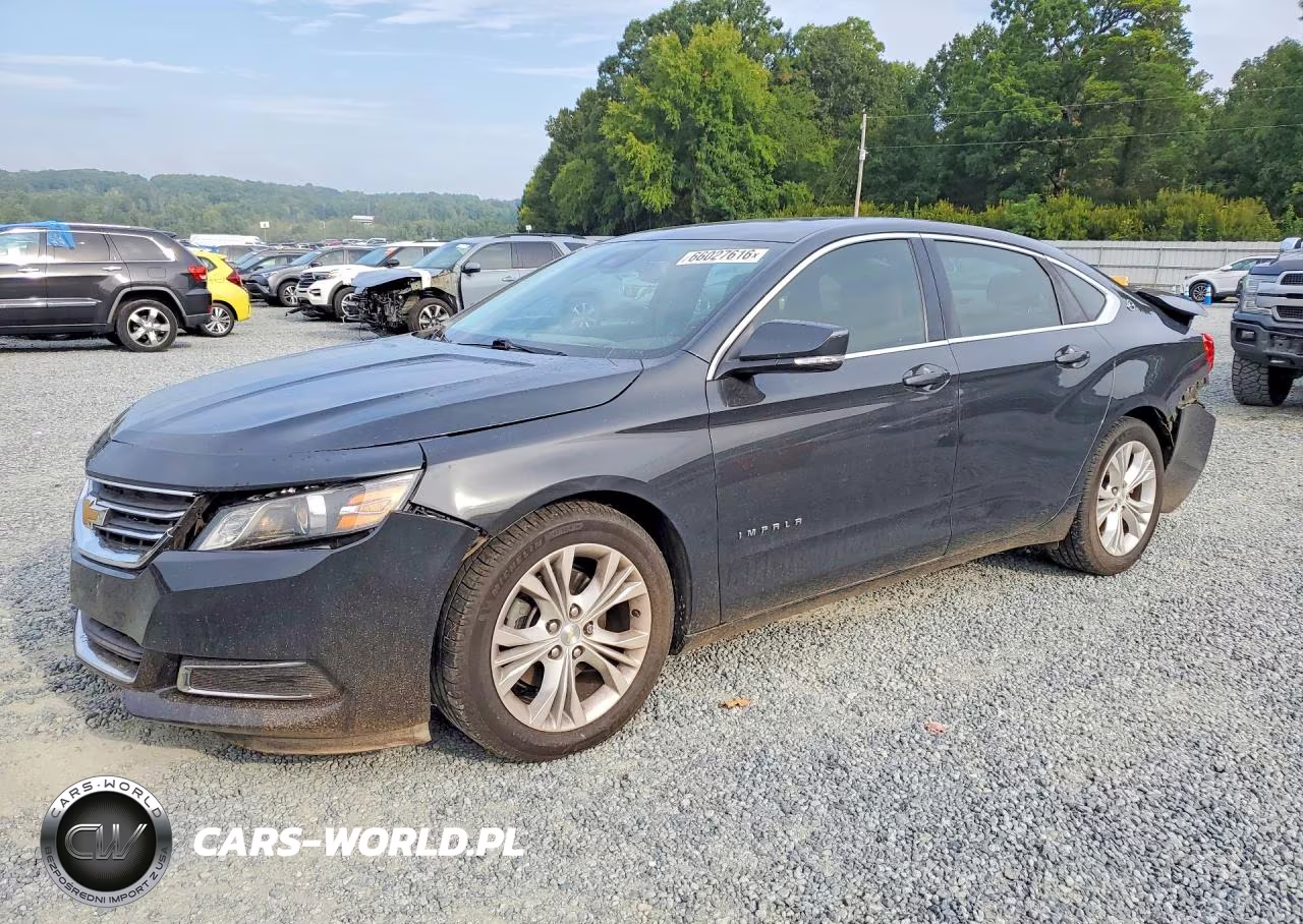 2015 Chevrolet Impala Lt VIN:2G1125S37F9100994 - 1