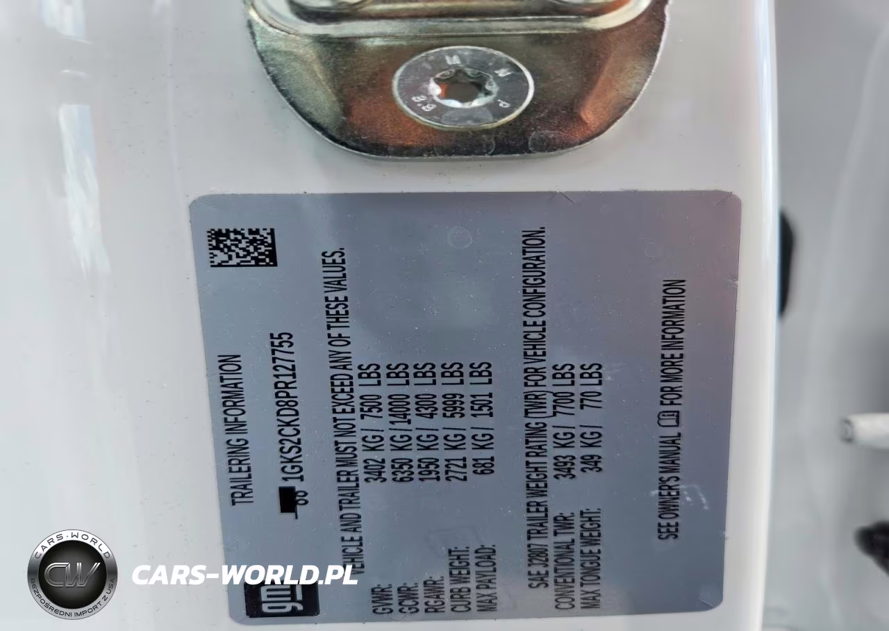 2023 GMC Yukon 4Wd At4 VIN:1GKS2CKD8PR127755 - 12
