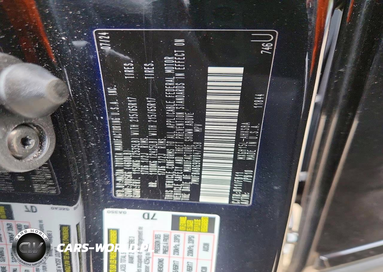 2024 Toyota Corolla Cross Hybrid Se VIN:7MUFBABG9RV047158 - 13