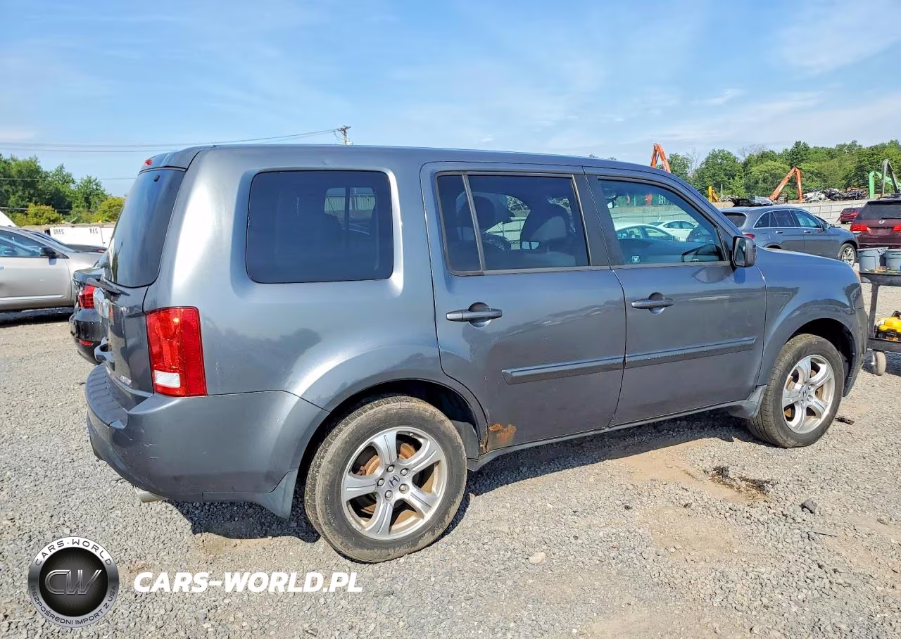 2012 Honda Pilot Ex VIN:5FNYF4H44CB004378 - 3
