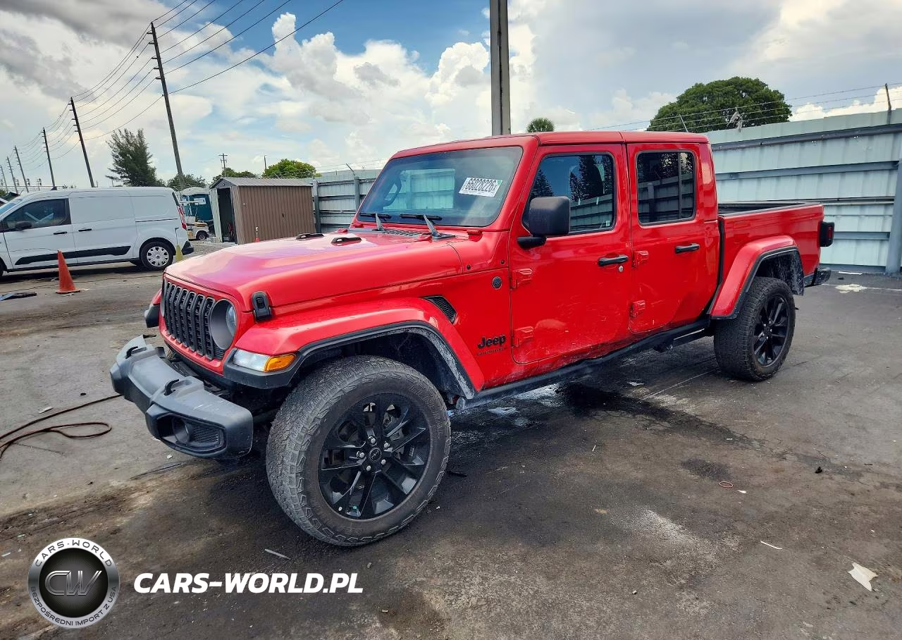 2024 Jeep Gladiator Sport VIN:1C6HJTAG7RL131300 - 1