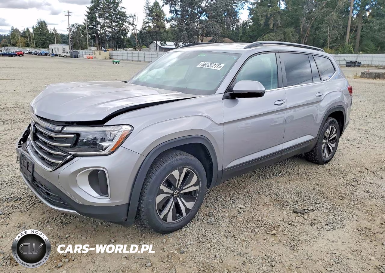 2024 Volkswagen Atlas Se VIN:1V2LR2CA9RC594567 - 1