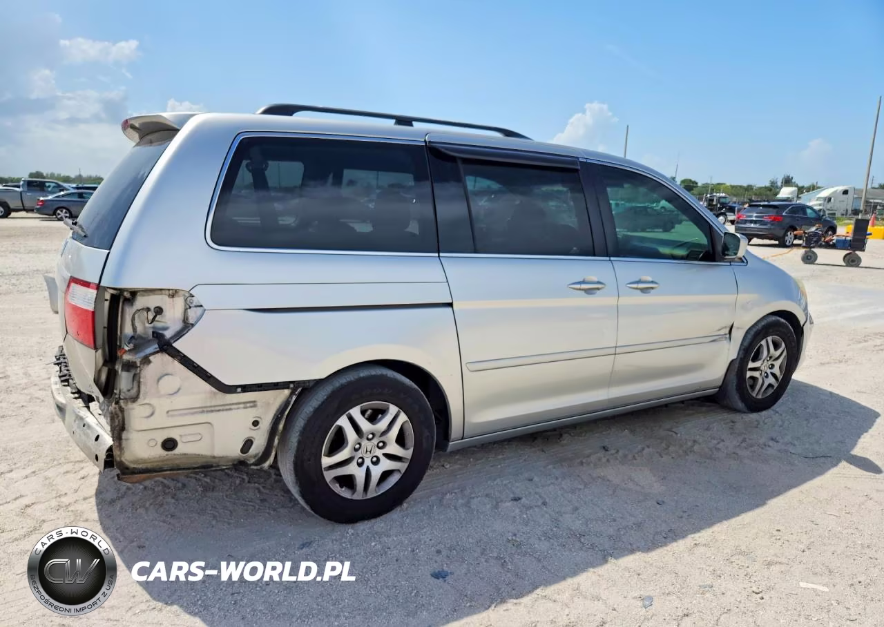 2007 Honda Odyssey Exl VIN:5FNRL38647B109873 - 3