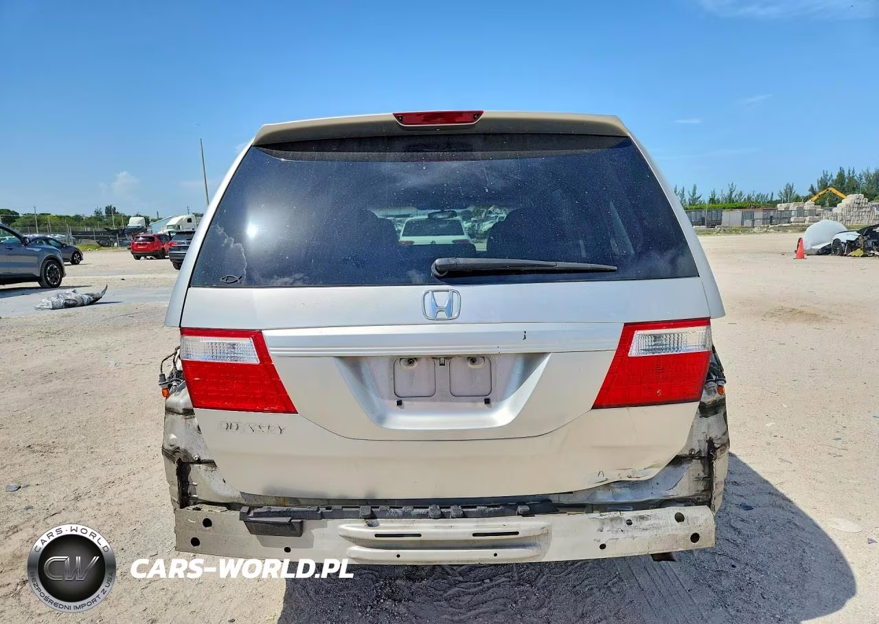 2007 Honda Odyssey Exl VIN:5FNRL38647B109873 - 6
