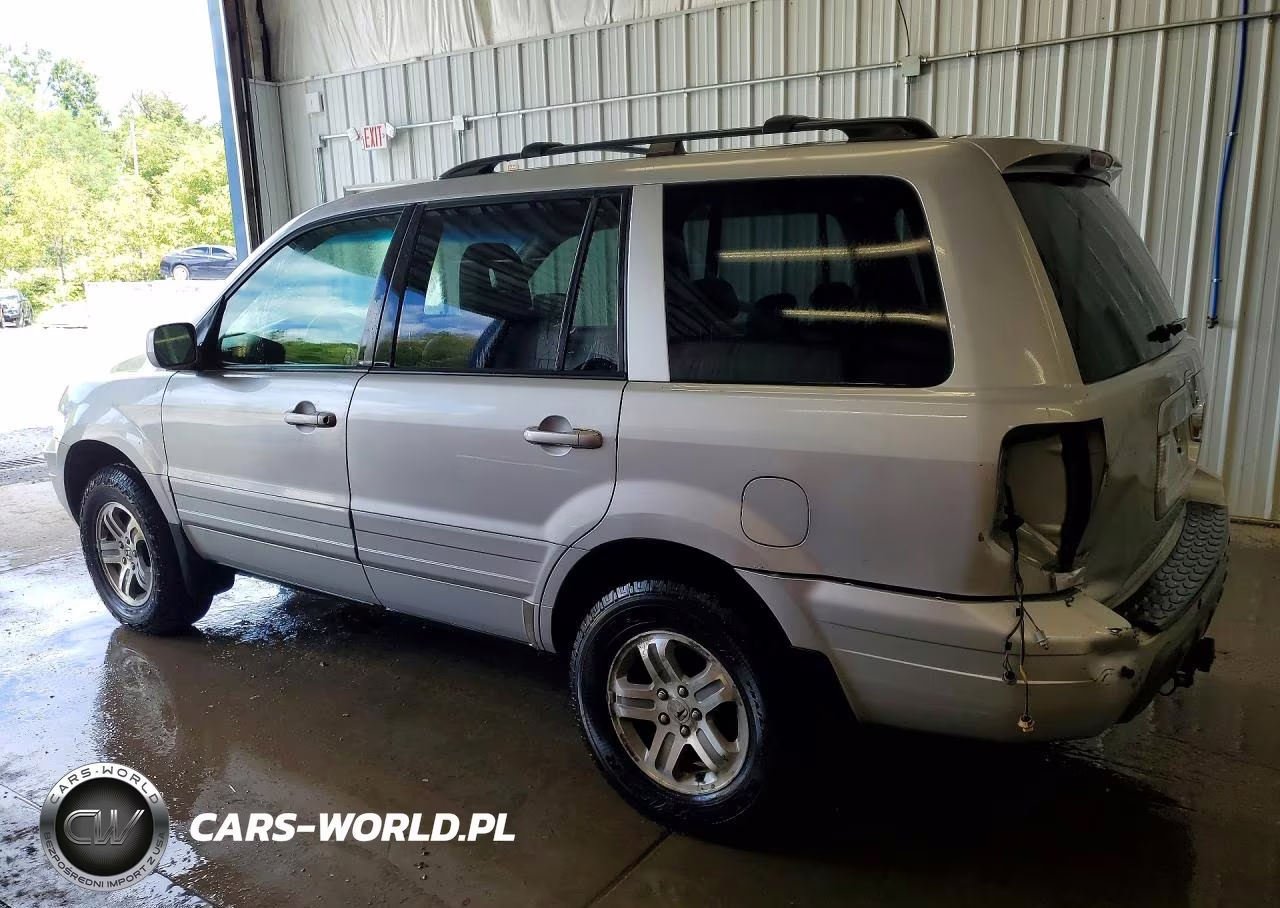 2003 Honda Pilot Exl VIN:2HKYF18663H609374 - 2