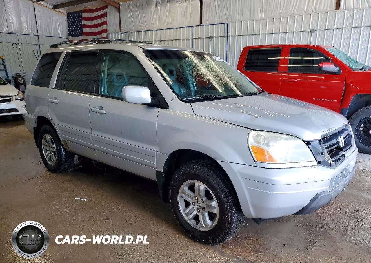 2003 Honda Pilot Exl VIN:2HKYF18663H609374 - 4