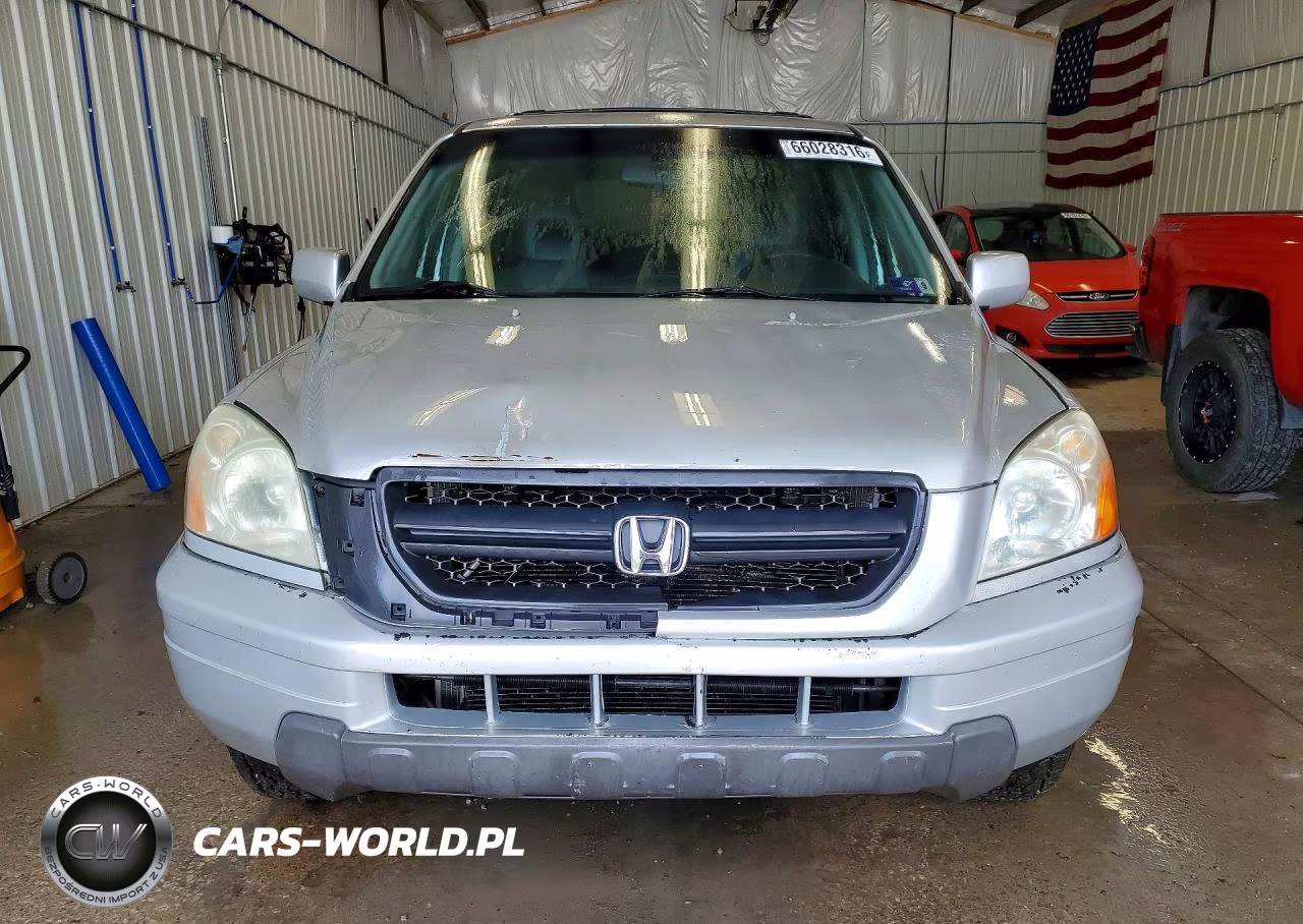 2003 Honda Pilot Exl VIN:2HKYF18663H609374 - 5