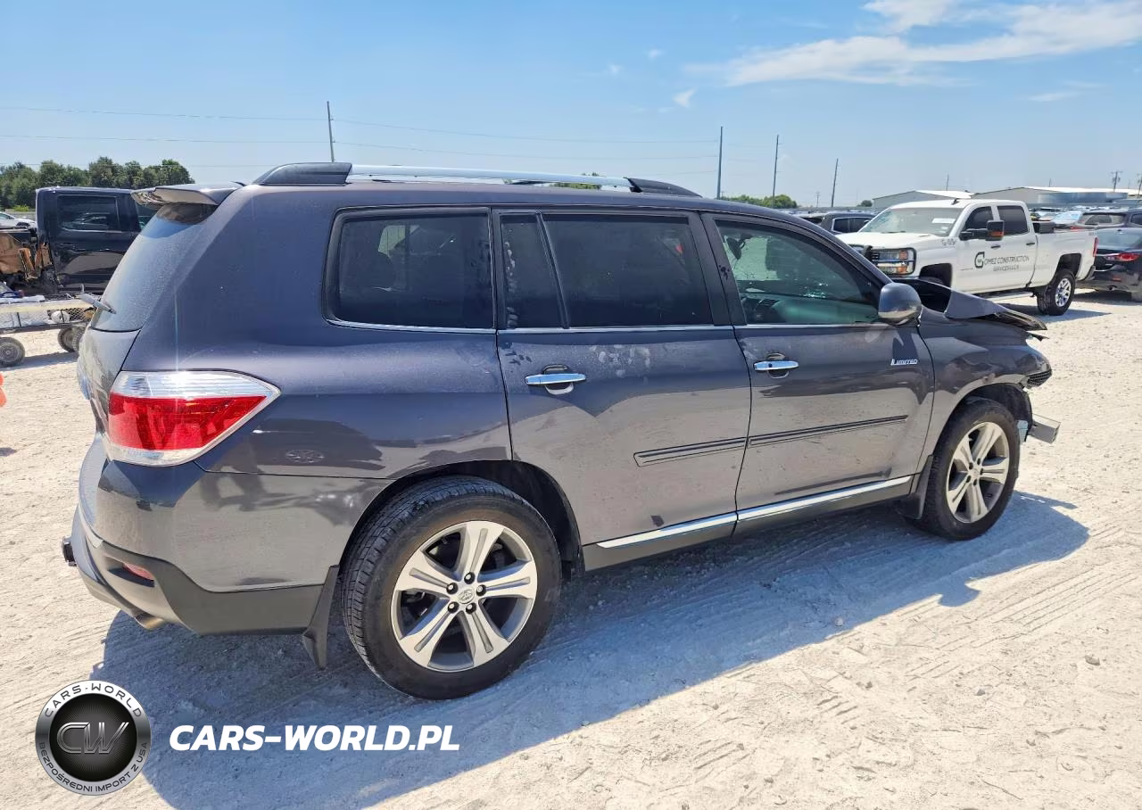 2013 Toyota Highlander Limited VIN:5TDYK3EH7DS109605 - 3