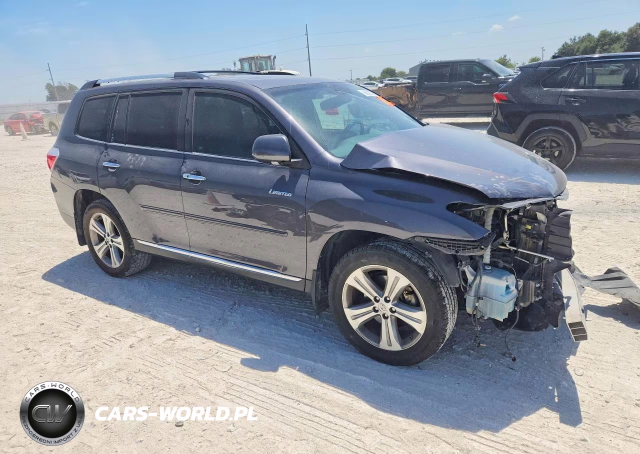 2013 Toyota Highlander Limited VIN:5TDYK3EH7DS109605 - 4
