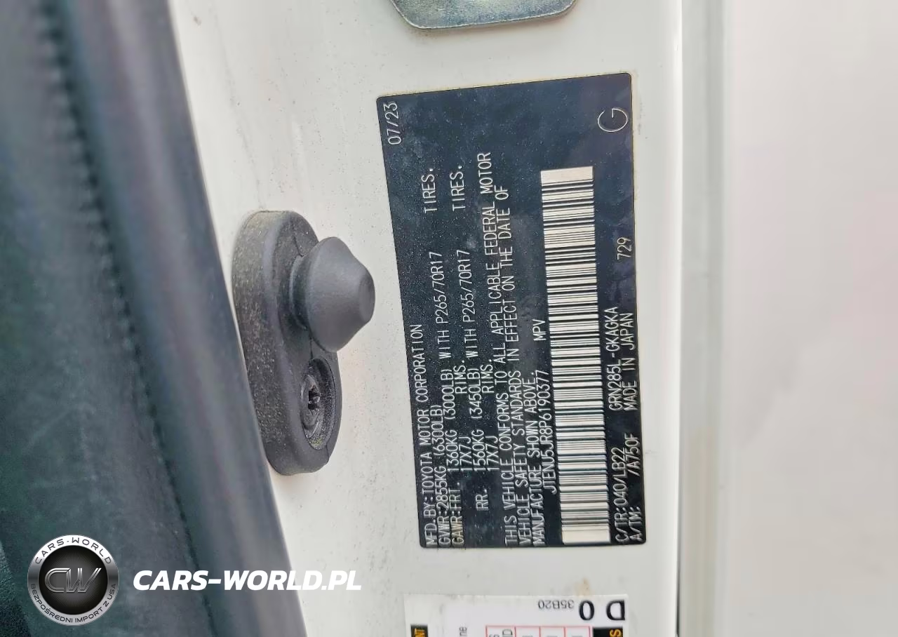 2023 Toyota 4Runner Se VIN:JTENU5JR8P6190377 - 12