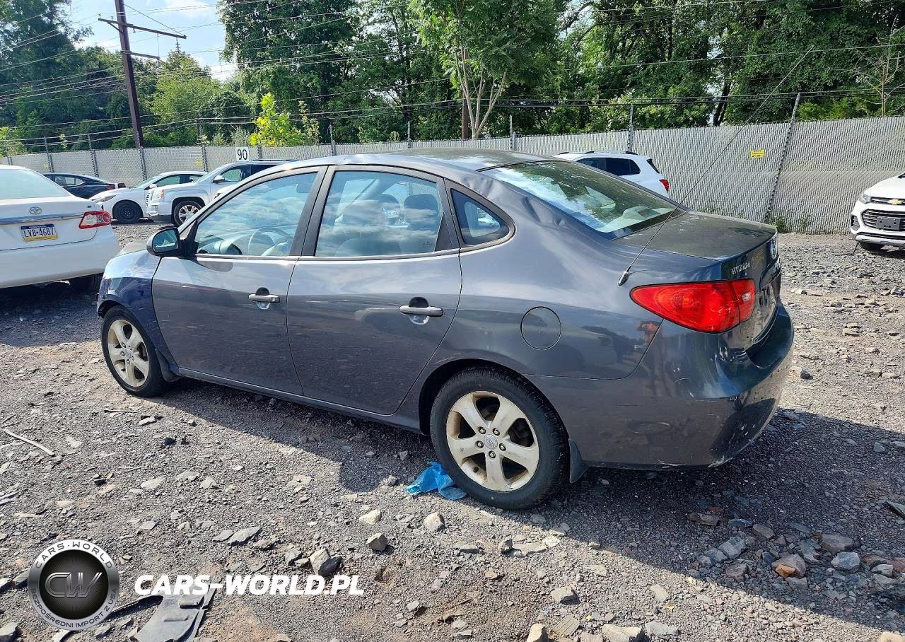 2007 Hyundai Elantra Gls VIN:KMHDU46D27U122249 - 2
