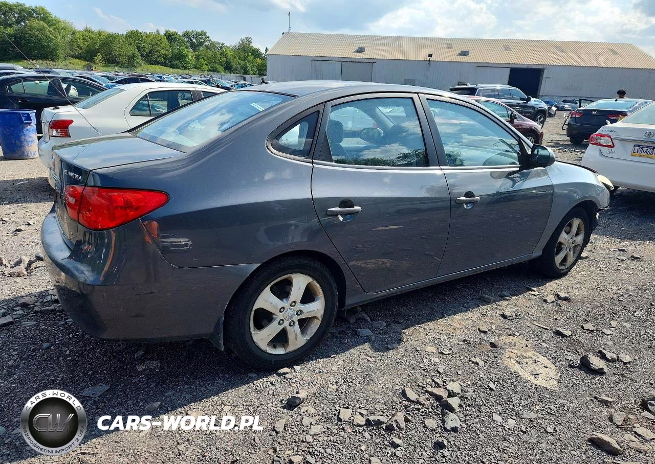 2007 Hyundai Elantra Gls VIN:KMHDU46D27U122249 - 3